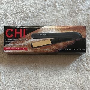 CHI Original Ceramic Hairstyling Iron - Black in box